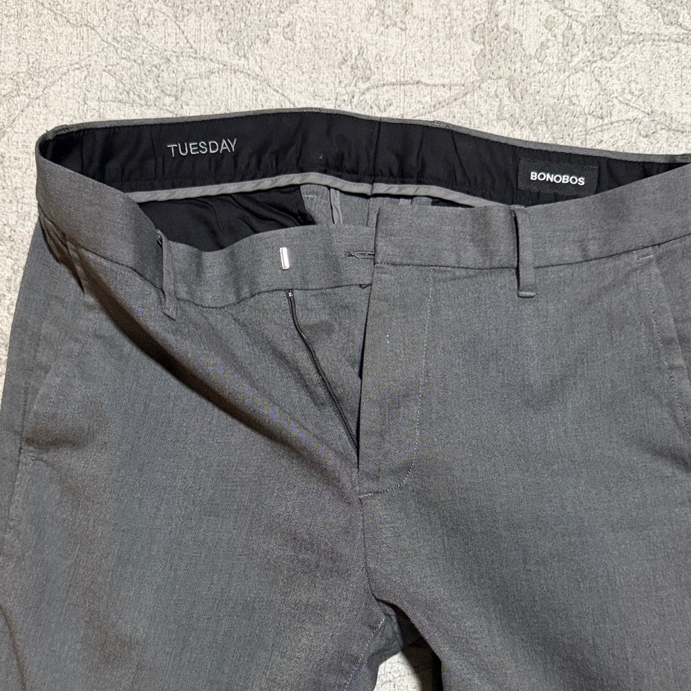 Bonobos Charcoal Weekday Warrior Dress Pants